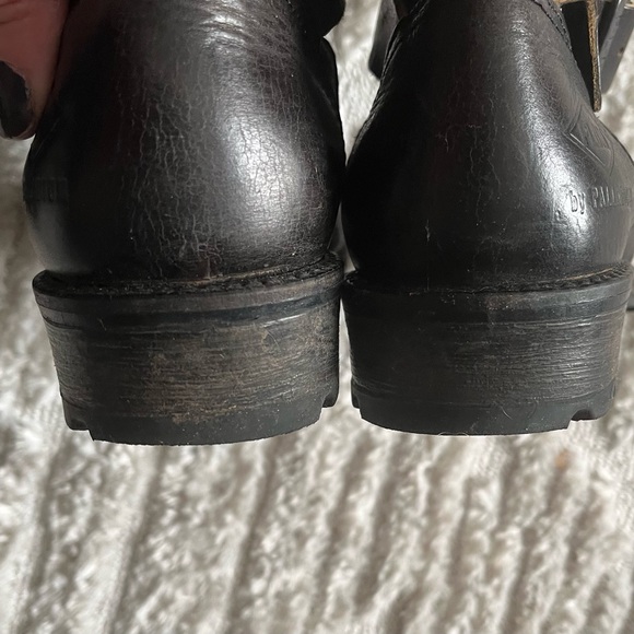 Leather Moto Boots - Picture 8 of 10